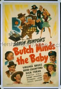 BUTCH MINDS THE BABY 1sh '42