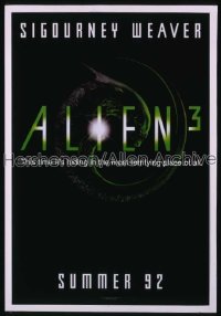 ALIEN 3 1sh '92