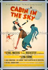 CABIN IN THE SKY style C 1sh '43