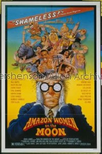 AMAZON WOMEN ON THE MOON 1sh '87