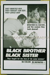 DAUGHTER 1sh R70s they fought for the love of the same woman, Black Brother Black Sister