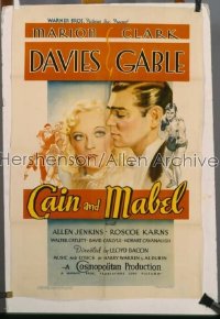 CAIN & MABEL 1sh '36