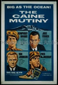 CAINE MUTINY 1sh '54