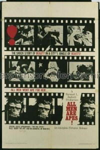 ALL MEN ARE APES 1sh '65