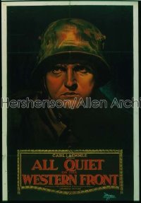 ALL QUIET ON THE WESTERN FRONT ('30) 1sh '30