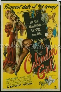 CALENDAR GIRL ('47) 1sh '47