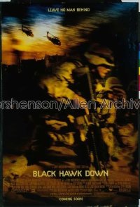 BLACK HAWK DOWN 1sh '01