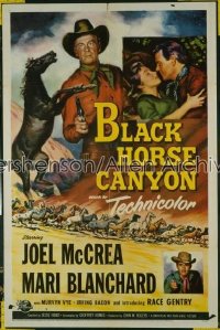 BLACK HORSE CANYON 1sh '54