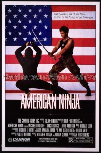 AMERICAN NINJA 1sh '85