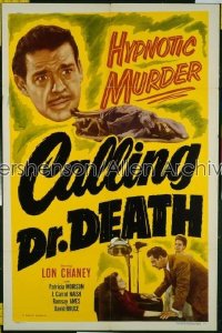 CALLING DR. DEATH 1sh '43