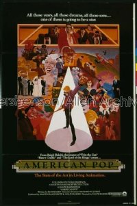 AMERICAN POP 1sh '81