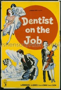 DENTIST ON THE JOB 1sh '61