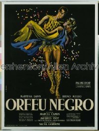 BLACK ORPHEUS French 23x32 '59