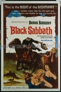 BLACK SABBATH ('63) 1sh '63