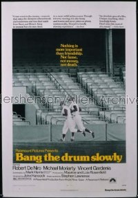 BANG THE DRUM SLOWLY 1sh '73