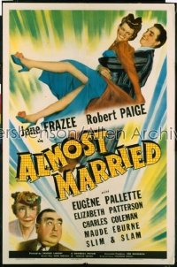 ALMOST MARRIED ('42) 1sh '42