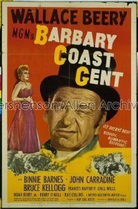 BARBARY COAST GENT 1sh '44