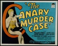 CANARY MURDER CASE LC '29