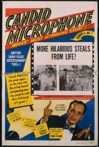 CANDID MICROPHONE ('52) 1sh '52