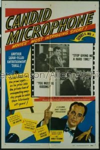 CANDID MICROPHONE ('54) 1sh '54