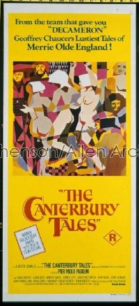 CANTERBURY TALES ('72) Aust daybill '72