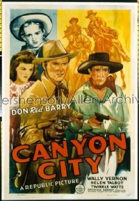 CANYON CITY 1sh '43