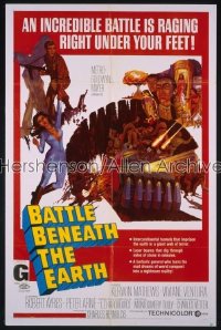 BATTLE BENEATH THE EARTH 1sh '68