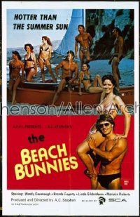 BEACH BUNNIES 1sh '75