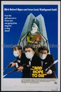 AND HOPE TO DIE 1sh '72