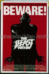 BEAST WITHIN 1sh '82