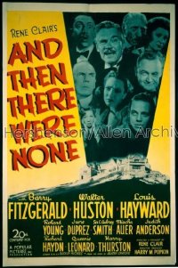 AND THEN THERE WERE NONE ('45) 1sh '45