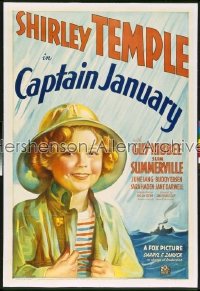 CAPTAIN JANUARY style B 1sh '36