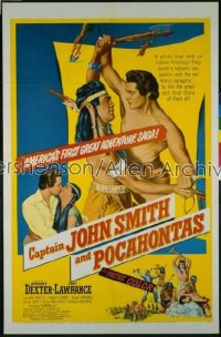 CAPTAIN JOHN SMITH & POCAHONTAS 1sh '53