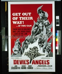 DEVIL'S ANGELS ('67) 1sh '67