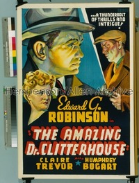 AMAZING DR. CLITTERHOUSE 1sh '38