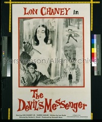 DEVIL'S MESSENGER 1sh '61