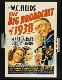 BIG BROADCAST OF 1938 1sh '38