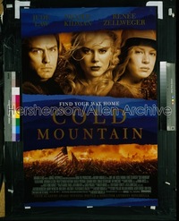 COLD MOUNTAIN 1sh '03