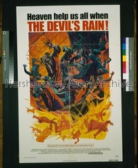 DEVIL'S RAIN 1sh '75