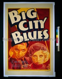 BIG CITY BLUES 1sh '32