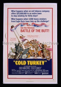 COLD TURKEY ('71) 1sh '71