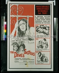 DEVIL'S SISTERS 1sh '66