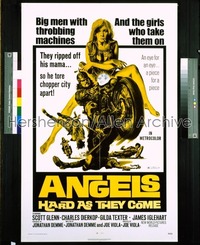 ANGELS HARD AS THEY COME 1sh '71