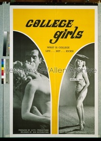 COLLEGE GIRLS 1sh '70