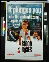 BLOOD & ROSES 1sh '60