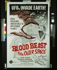 BLOOD BEAST FROM OUTER SPACE 1sh '65