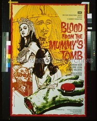 BLOOD FROM THE MUMMY'S TOMB English 1sh '71