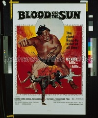 BLOOD ON THE SUN ('72) 1sh '72