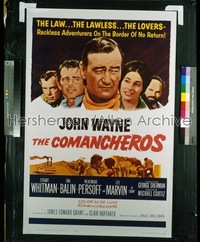 COMANCHEROS 1sh '61