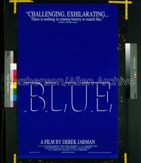 BLUE ('93 Derek Jarman version) 1sh '93